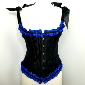 Black Corsets-UK Satin Binding Corset